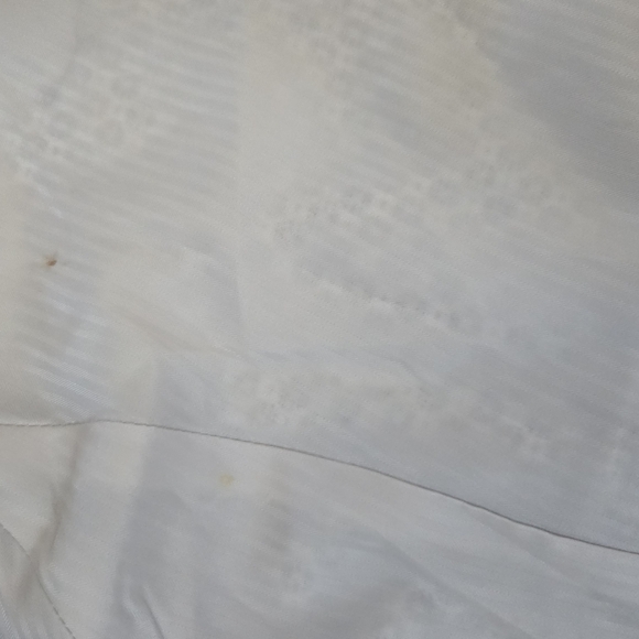 The Limited White Eyelet Trench Coat Size Small - Picture 6 of 6